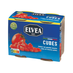 Cubes de tomates 2x400g