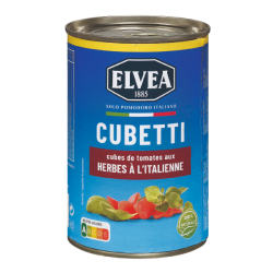 Cubes de Tomates aux Herbes à l'Italienne 400g