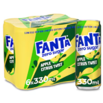 Boisson saveur agrumes sans sucres 6x33cl