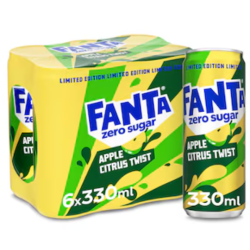 Boisson saveur agrumes sans sucres 6x33cl