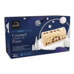 Bûche caramel au beurre salé poire 490g