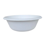 Bol pulpe de canne 500ml blanc x10