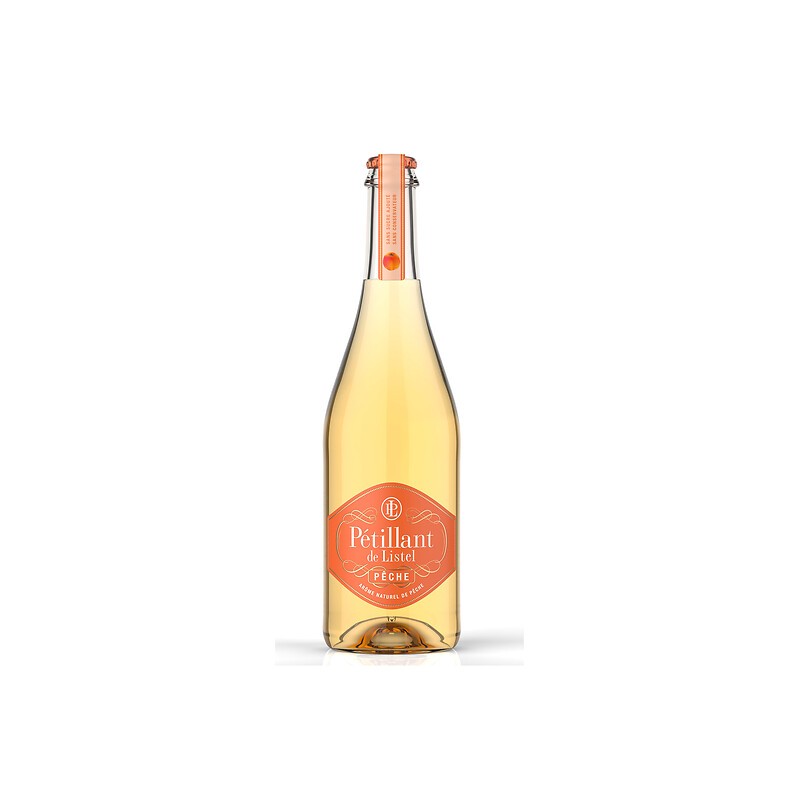 Pétillant de listel à la pêche 3.5% 75cl