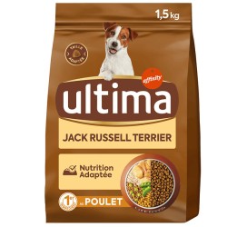 Croquettes au poulet pour chien Jack Russel 1.5kg