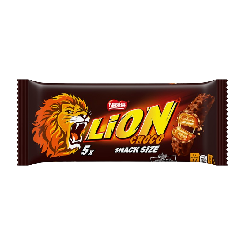 Barre de chocolat lion 5x30g