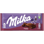 Tablette de chocolat noir au lait des Alpes 90g