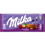 Tablette de chocolat au lait alpin raisins secs et noisettes 90g