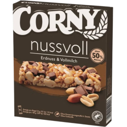 Barre de céréales cacahuètes et lait entier 96g