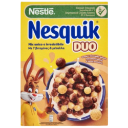 Céréales duo au chocolat 325g