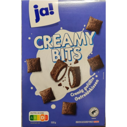 Céréales croustillantes au cacao fourrées à la vanille 500g