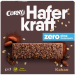 Barres d'avoine et de cacao zero sans sucre ajouté vegan 4x35g