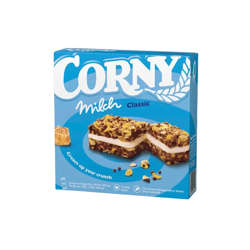 Barre de muesli au maïs et au lait 4x30g