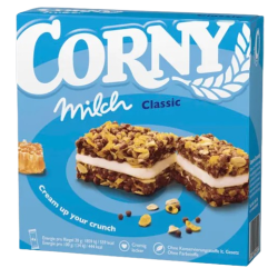 Barre de muesli au maïs et au lait 4x30g