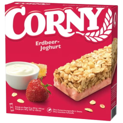 Barre muesli yaourt au fraise 6x25g