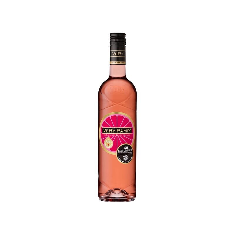 Vin rosé very pam' au pamplemousse 10% 75cl