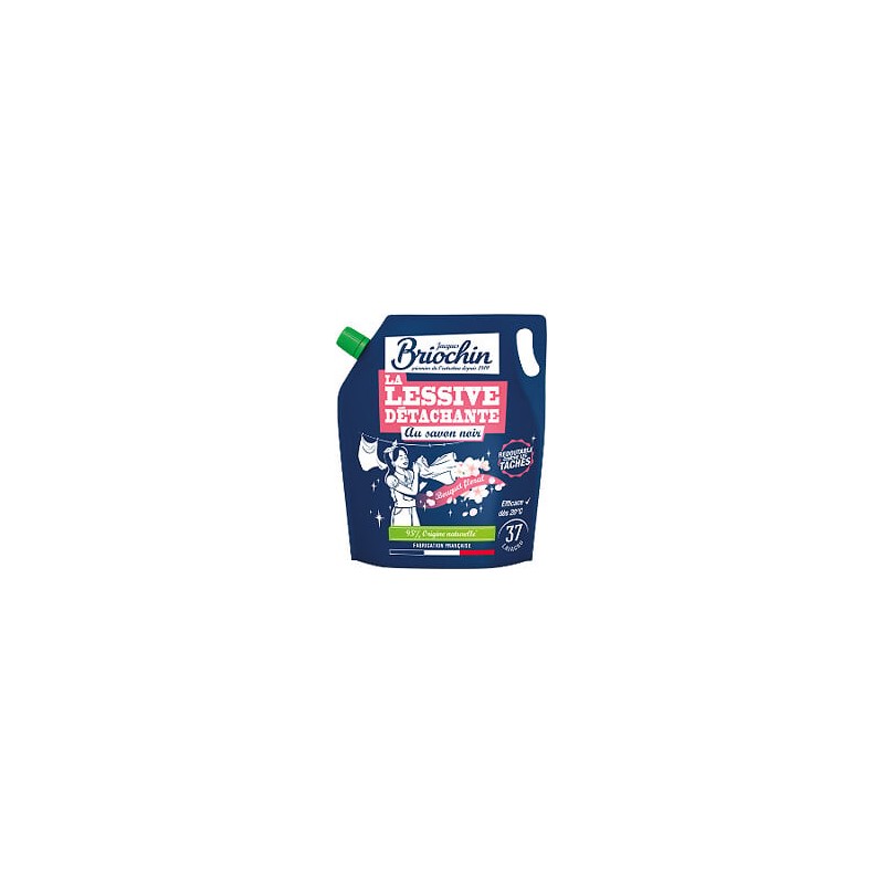 Lessive liquide ecorecharge savon noir 1.7l