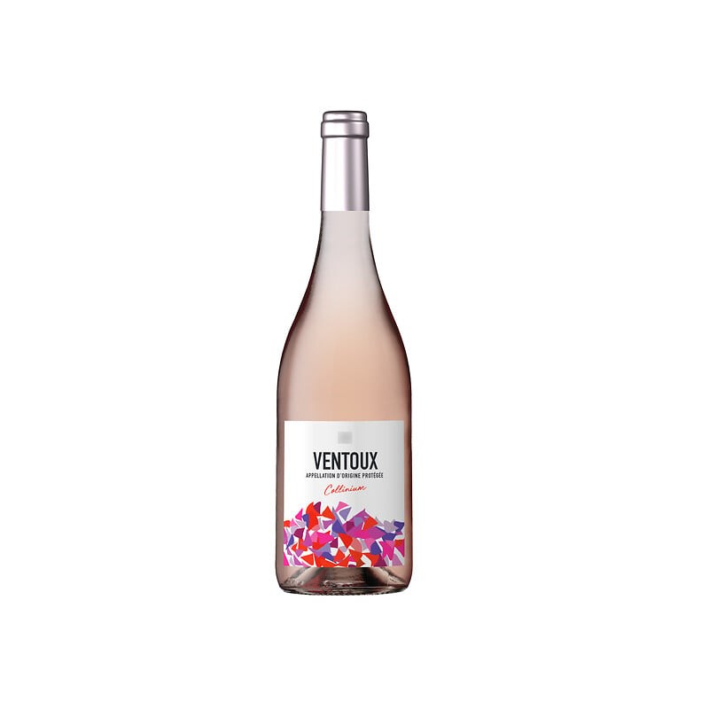 Vin rosé AOP Ventoux Collinium 13% 75cl