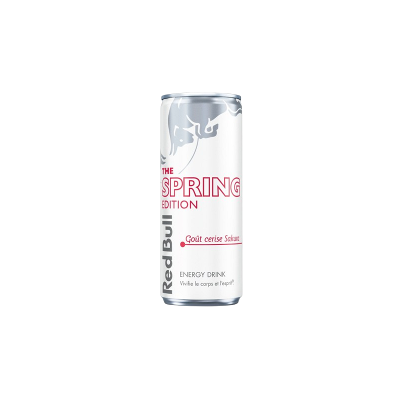 Boisson énergisante édition printemps goût cerise sakura 25cl