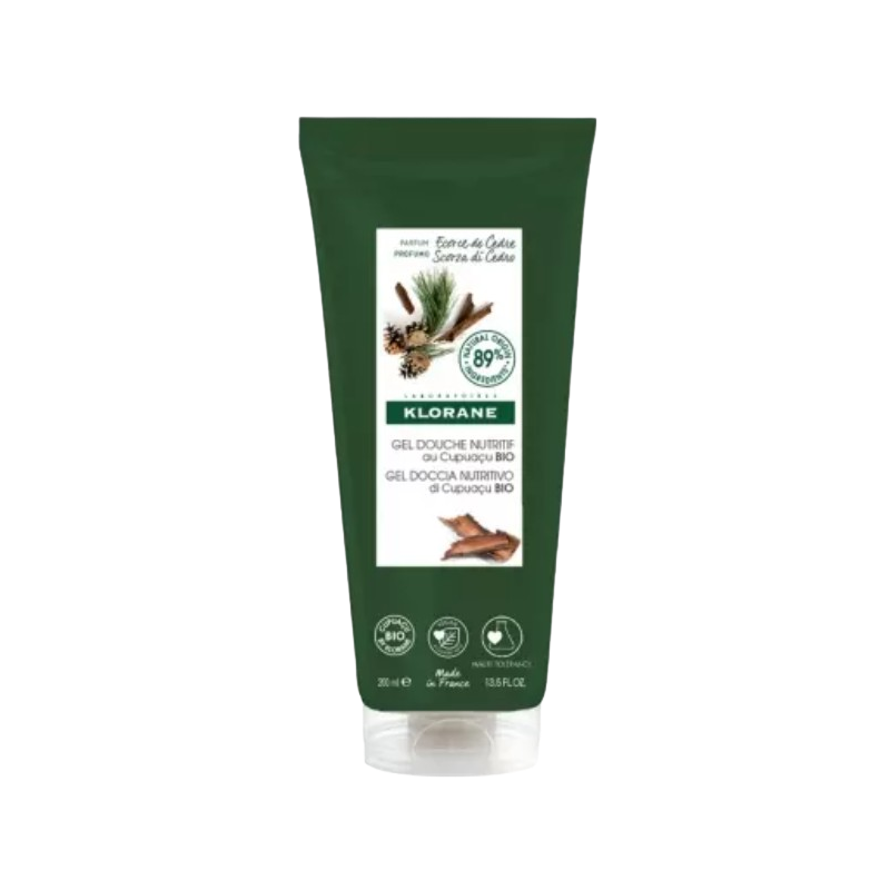 Gel douche nutritif au cupuaçu écorce de cèdre vegan 200ml