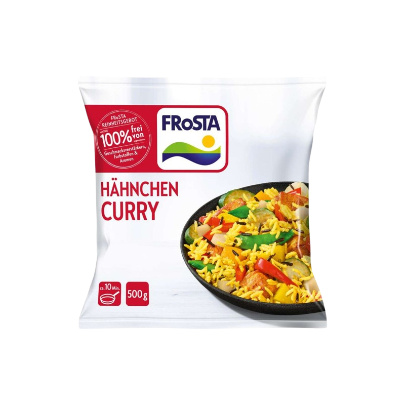 Plat cuisiné curry de poulet 500g