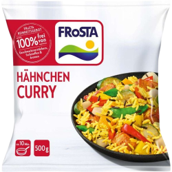 Plat cuisiné curry de poulet 500g