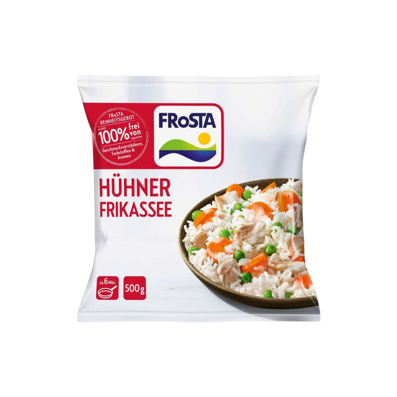 Plat cuisiné fricassée de poulet 500g