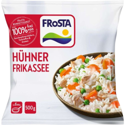 Plat cuisiné fricassée de poulet 500g