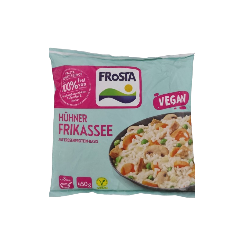 Plat cuisiné fricassée de poulet vegan 500g