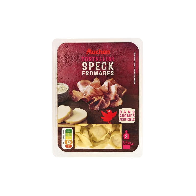 Tortellini speck fromages 250g