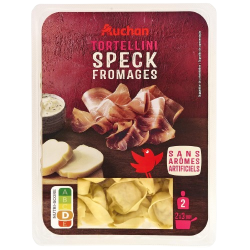 Tortellini speck fromages 250g