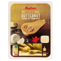 Pâtes farcies mezzelune butternut crème de fromages 250g