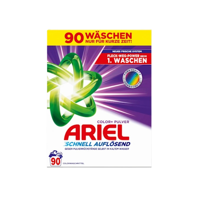 Lessive en poudre pour linge de couleur 4.96kg