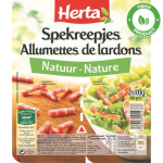 Allumettes de lardons nature 2x100g