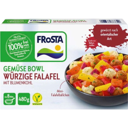 Bol de légumes falafel épicé vegan 480g