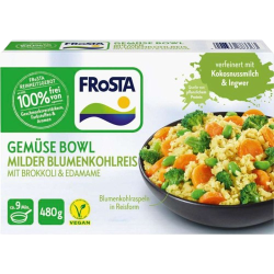 Bol de légumes riz de chou fleur doux vegan 480g