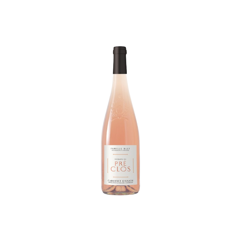 Vin rosé AOP Cabernet d'Anjou Domaine du Pré Clos 11.5% 75cl