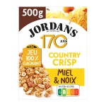 Céréales country crisp muesli au miel et noix 500g