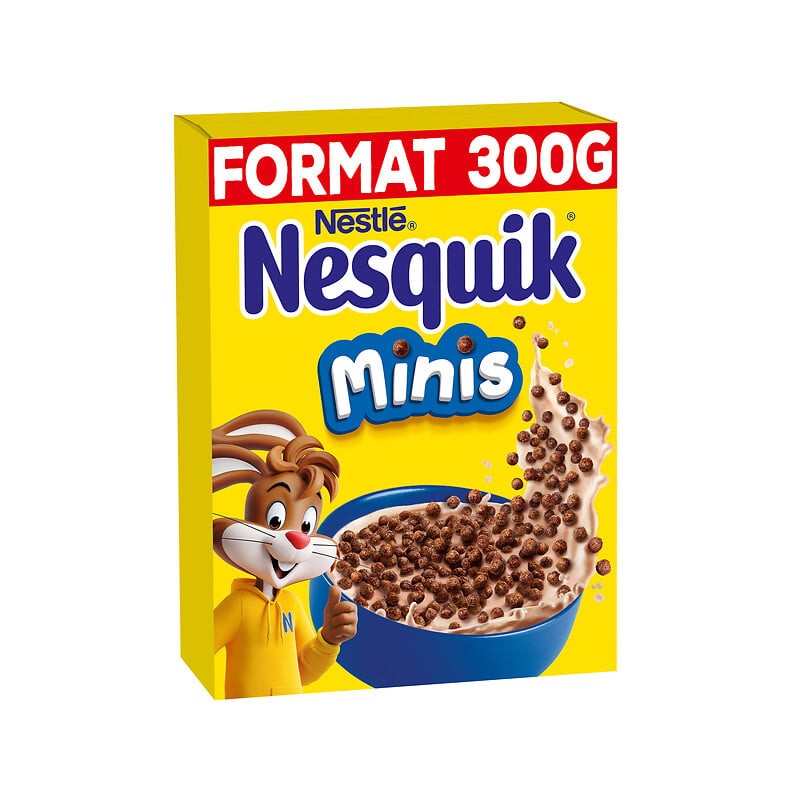 Céréales nesquik minis chocolat 300g