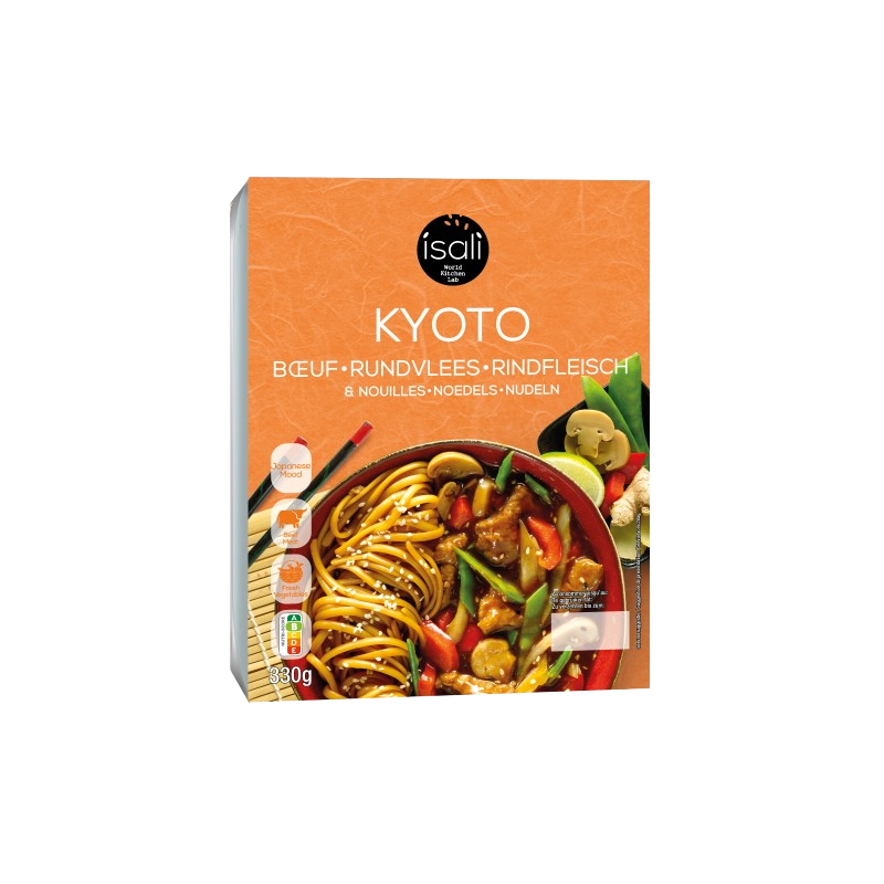 Plat Boeuf kyoto et nouilles 330g