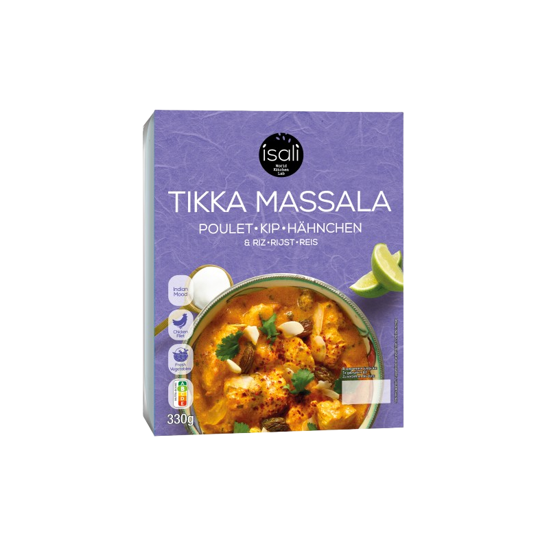 Chicken Tikka Massala et Riz 330g