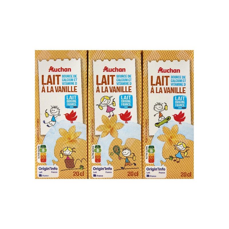 Lait vanille 6x20cl