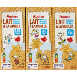 Lait vanille 6x20cl