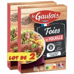 Foies de volaille confits 2x300g