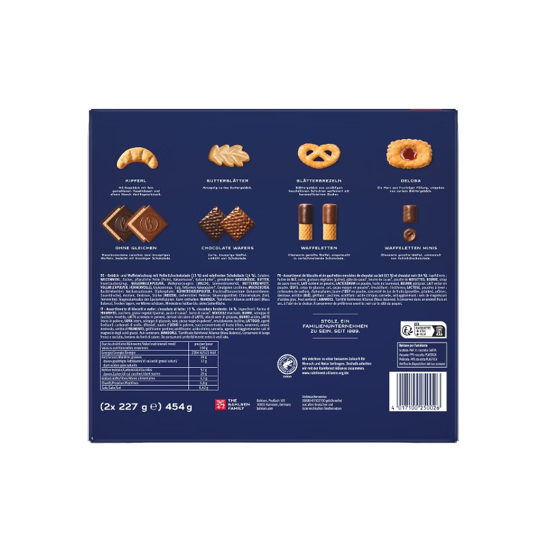 Assortiment biscuits favorite collection 454g