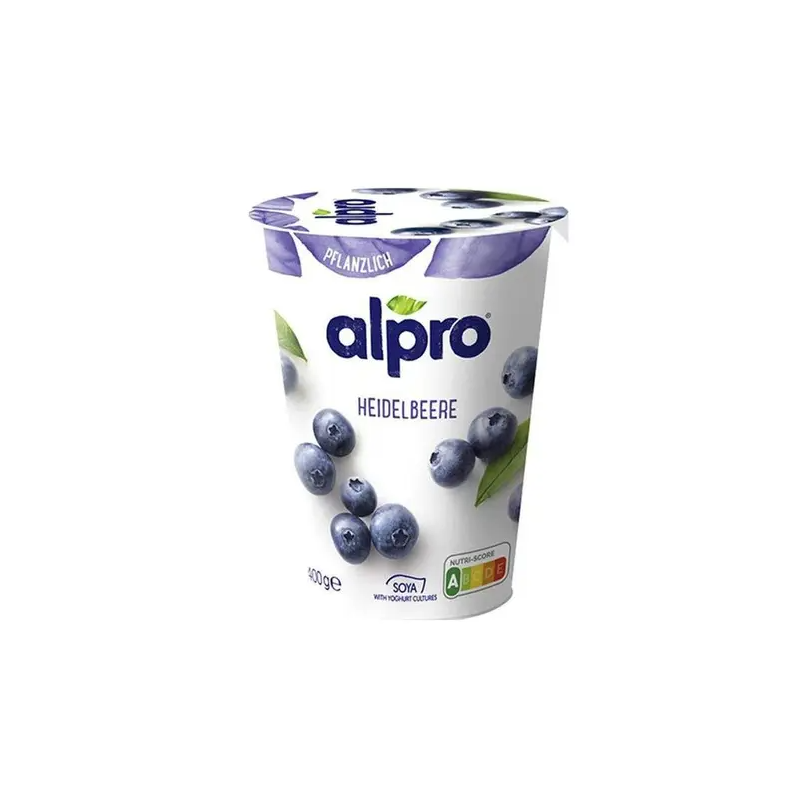 Yaourt au soja goût Myrtille 400g