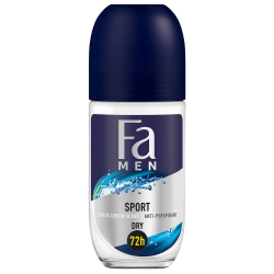 Déodorant anti transpirant sport pour homme citron vert bille 50ml