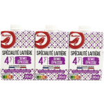 Spécialité laitière UHT semi-épaisse légère 4%MG 3x20cl