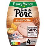 Rôti de porc à la broche x4 140g