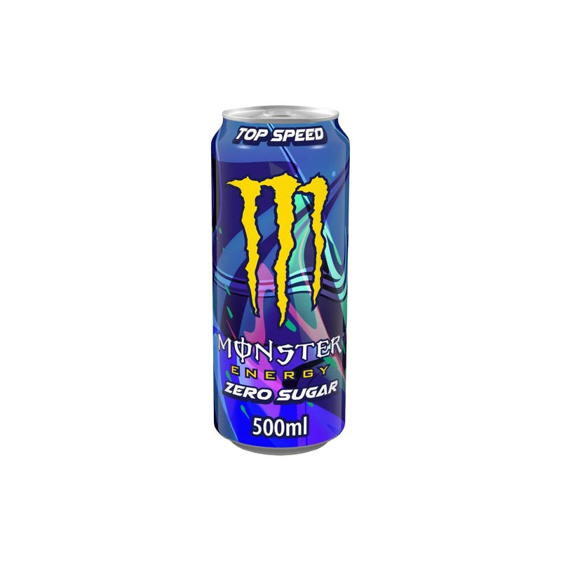 Boisson énergisante pêche nectarine energy top speed zero sucre 50cl