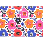 Papier cadeau fleurs 2mx70cm